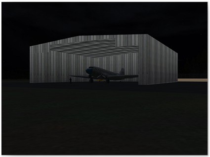 09 - Galway main hangar at night